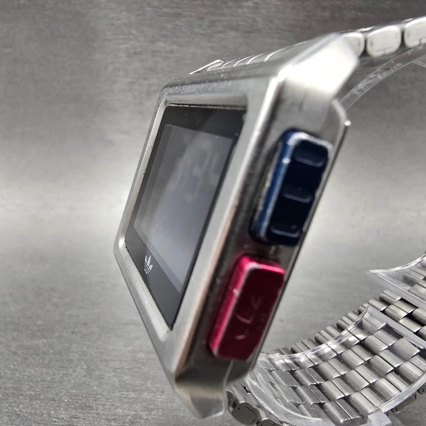 adidas Archive M1 watch Men 36mm Chronograph Stainless Steel Rectangle New batt2