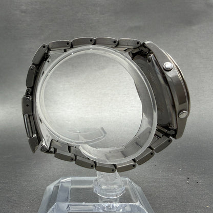 Casio Lineage Watch Men 40mm White Dial Titanium Tone Date Solar LIW-100t Runs8