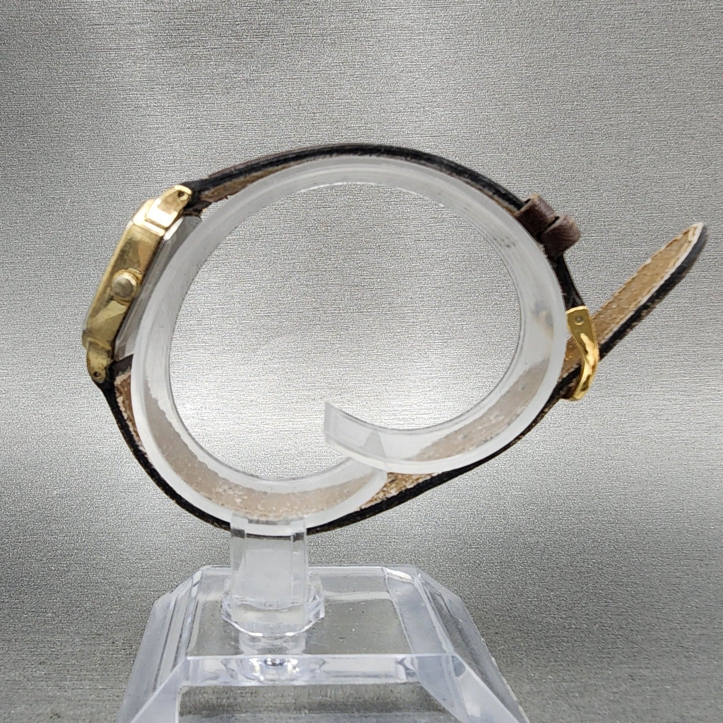 Seiko Alba Watch Women 22mm White Dial Gold Tone Octagon V2515330 New Battery6