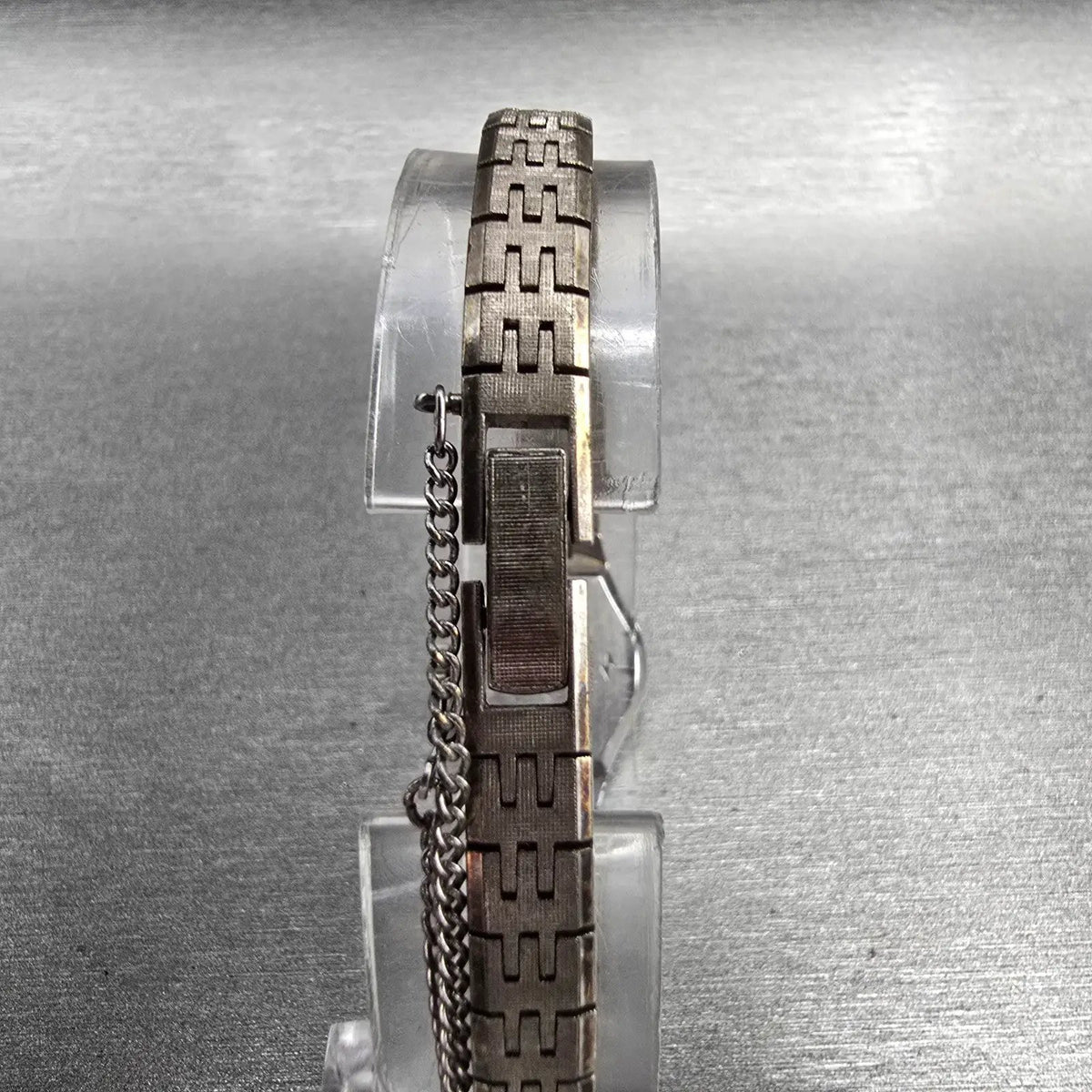 Seiko Watch Women 18mm Silver Dial Silver Tone Round 11-0330 Manual Wind Works K7
