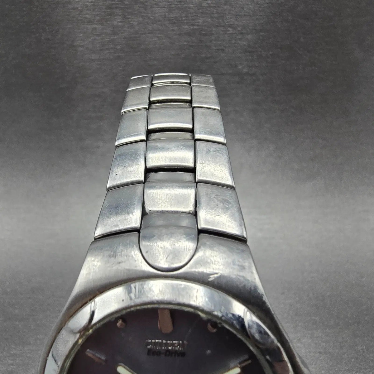 Citizen Eco-Drive Watch Men 36mm Silver Dial Steel Daydate Round E101-K17535 JP4