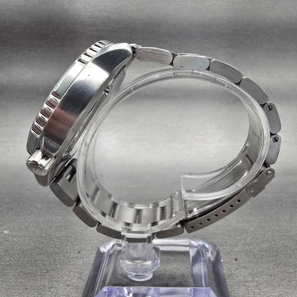 Citizen Eco-Drive Watch Men 44mm Black Dial Two Tone Date E168-S100623 Works6