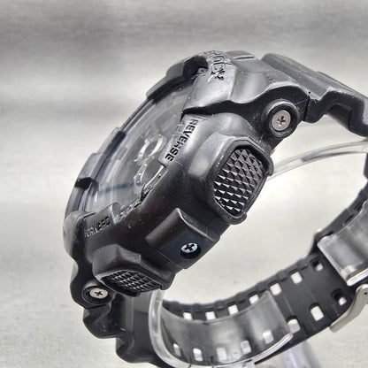 Casio G-Shock GD-100 Watch Men 51mm Black Dial Black Alarm Chrono New Battery2