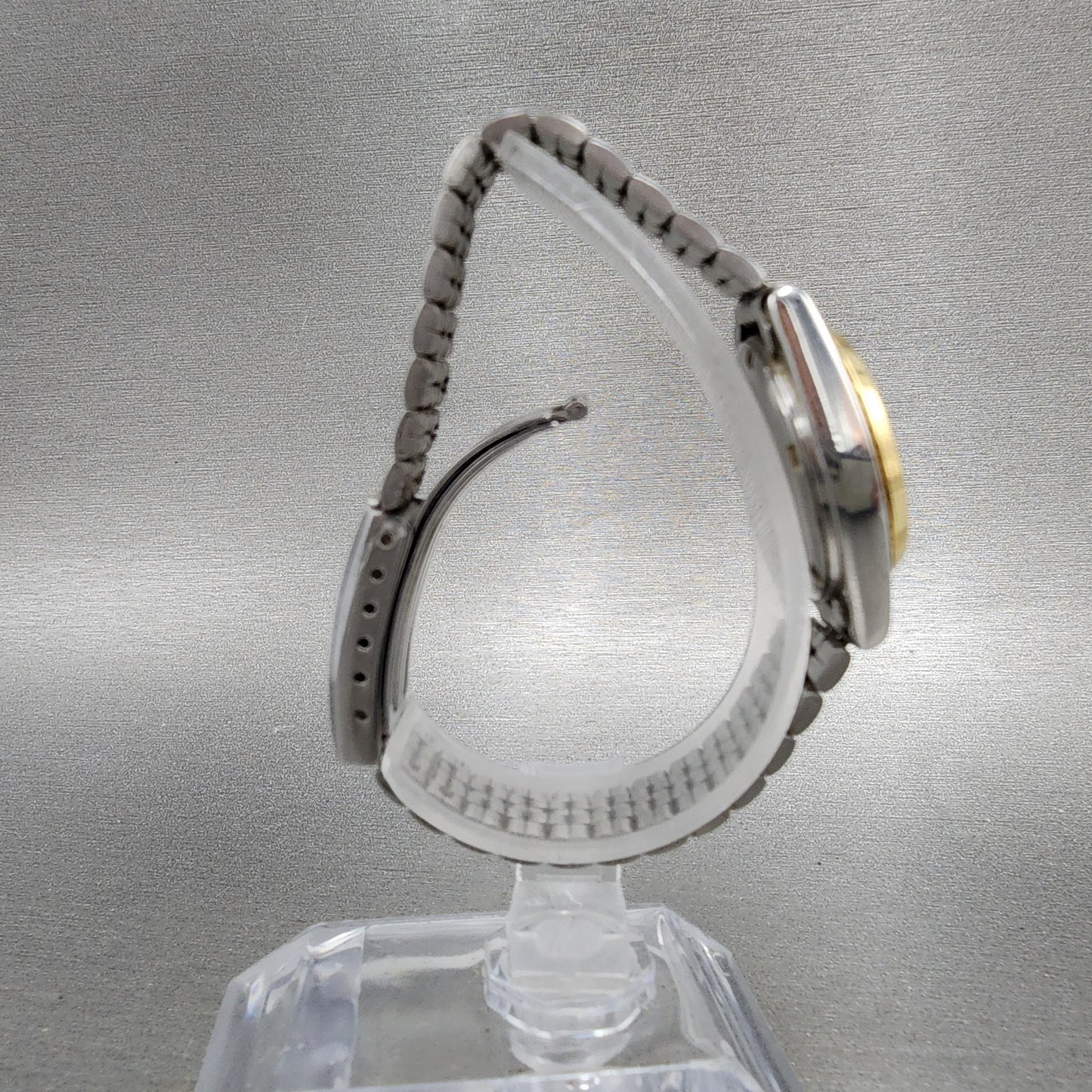 Seiko Watch Women 25mm White Dial Two Tone Daydate 7n830011 Round New Battery8