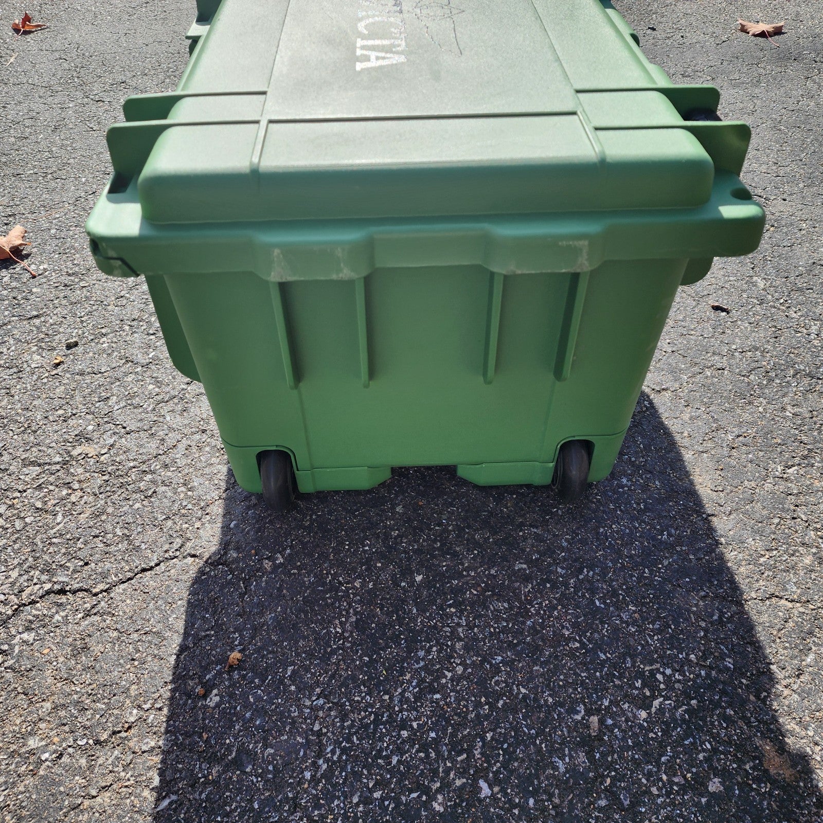 Invicta 50 Slot Watch Case Hard Rolling Green Plastic 3 Tier Handle2