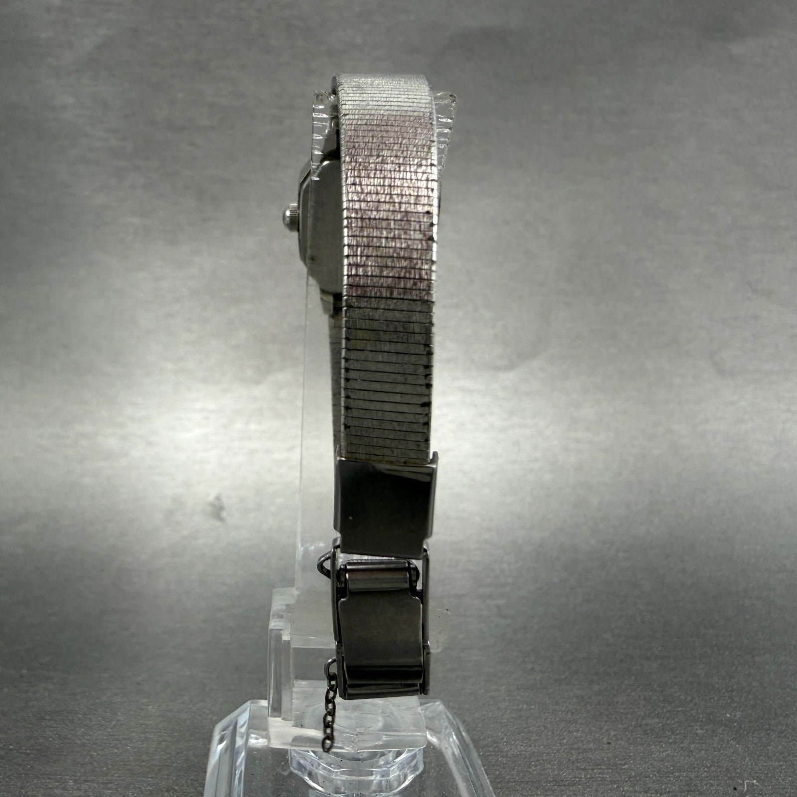 Citizen CQ Watch Women 18mm Silver Dial Silver Tone Octagon 4-102169 New Battery7
