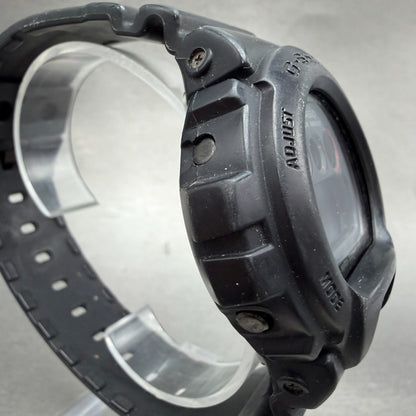 Casio G-Shock DW-6900MS Watch Men 51mm Digital LCD Black Tone Alarm Chrono Works3