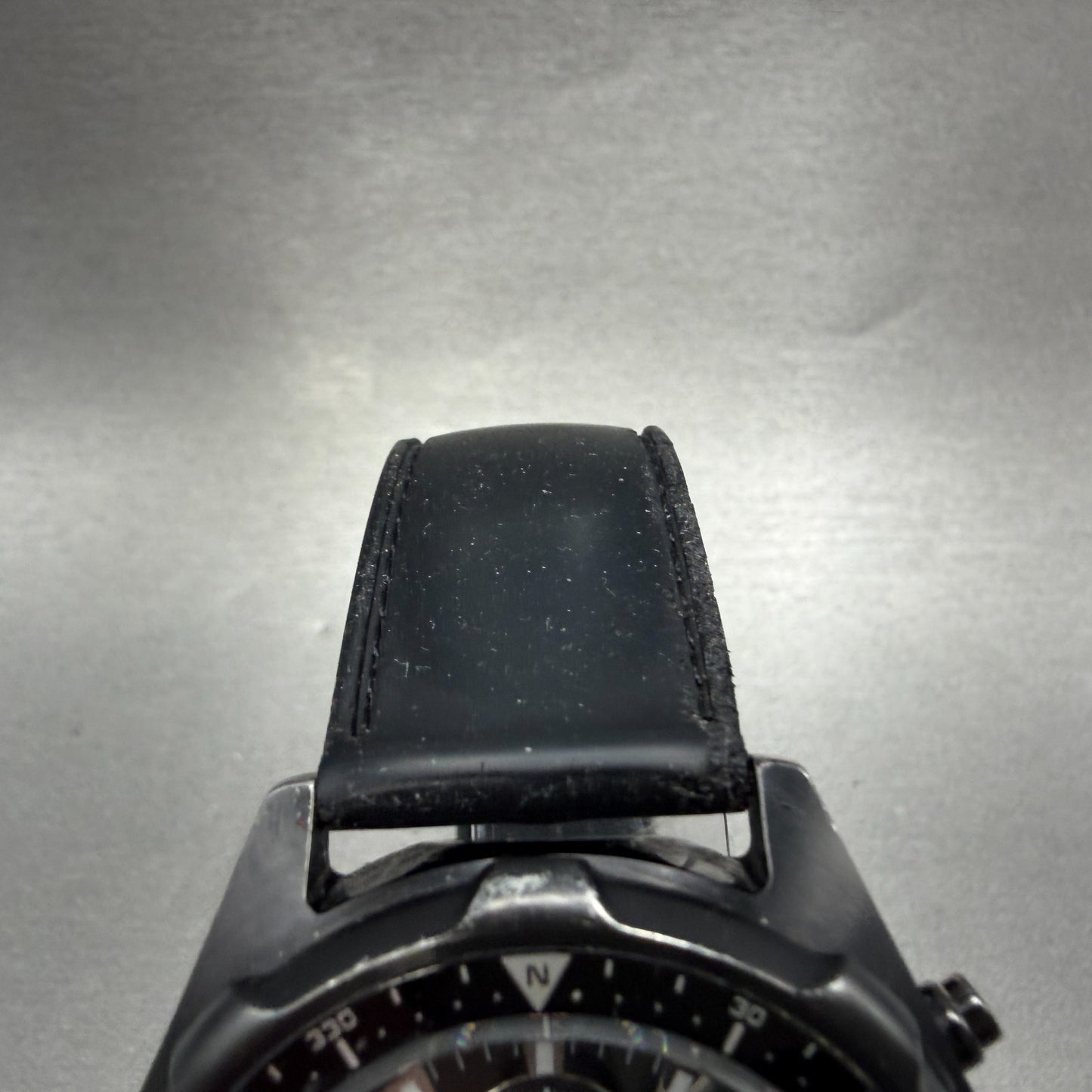Casio Chronograph Watch Men 45mm Black Dial Black Tone Date AMW-330 New Battery4