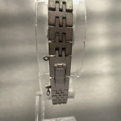 Seiko Watch Women 17mm Silver Dial Silver Tone Rectangle 5420-5079 New Battery7