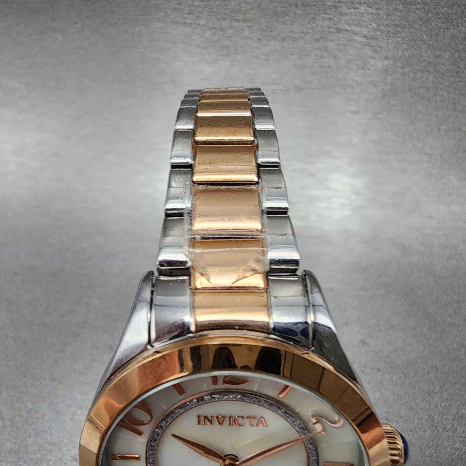 Invicta Angel Watch Women 32mm MOP Dial Two Tone Round 31109 New Battery4