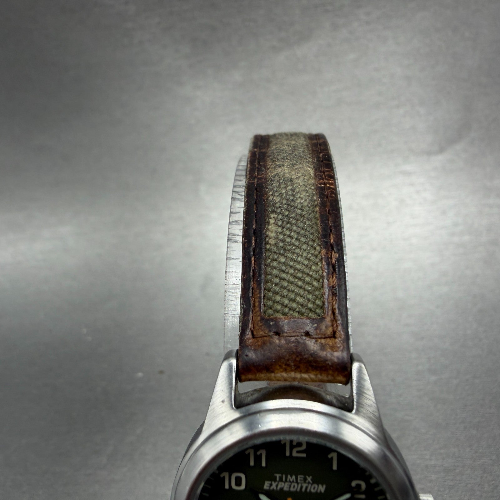 Timex Expedition Watch Women 26mm Green Dial Silver Tone Indiglo New Battery4
