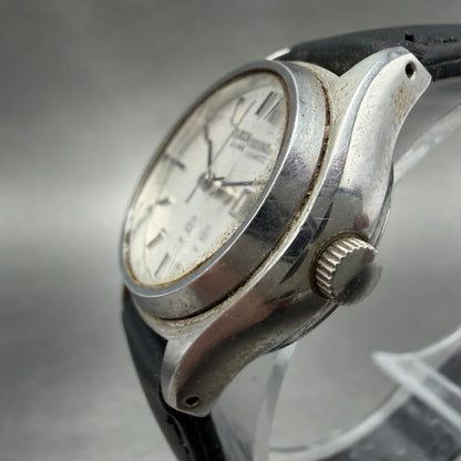 Seiko Watch Women 25mm Silver Dial Silver Tone Daydate Round 4326-0070 New Batt2