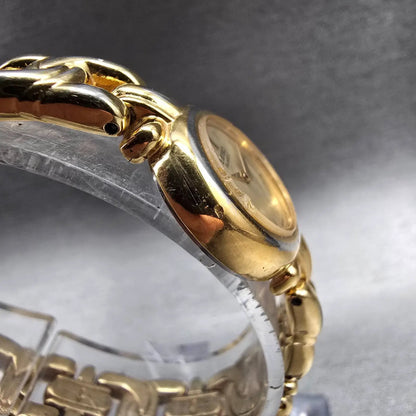 Seiko Watch Women 19mm MOP Dial Gold Tone Round 1N00-0J49 New Battery Vintage3