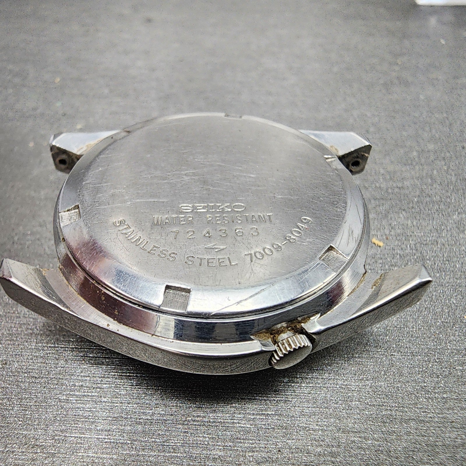 Seiko Automatic Watch Men 38mm Silver Dial Silver Tone Daydate 70098049 PARTS9