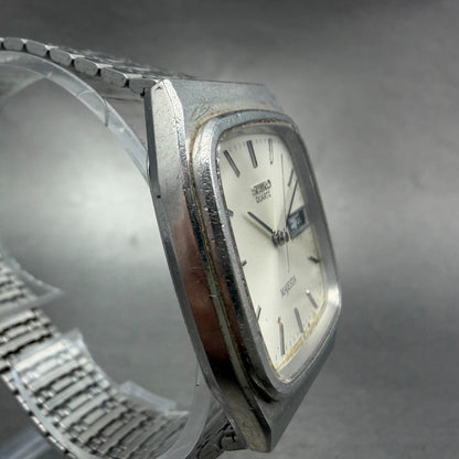 Seiko Majesta Watch Men 31mm Silver Dial Steel READ!!! Daydate 9063-5010 New Bat3
