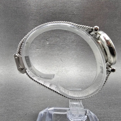 Fossil Watch Women 28mm MOP Dial Silver Tone Round ES5083 New Battery8