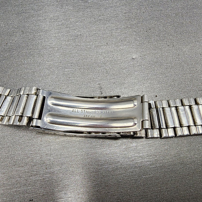 Seiko SQ Watch Men 34mm Silver Dial Silver Tone Daydate 81238009 PARTS13