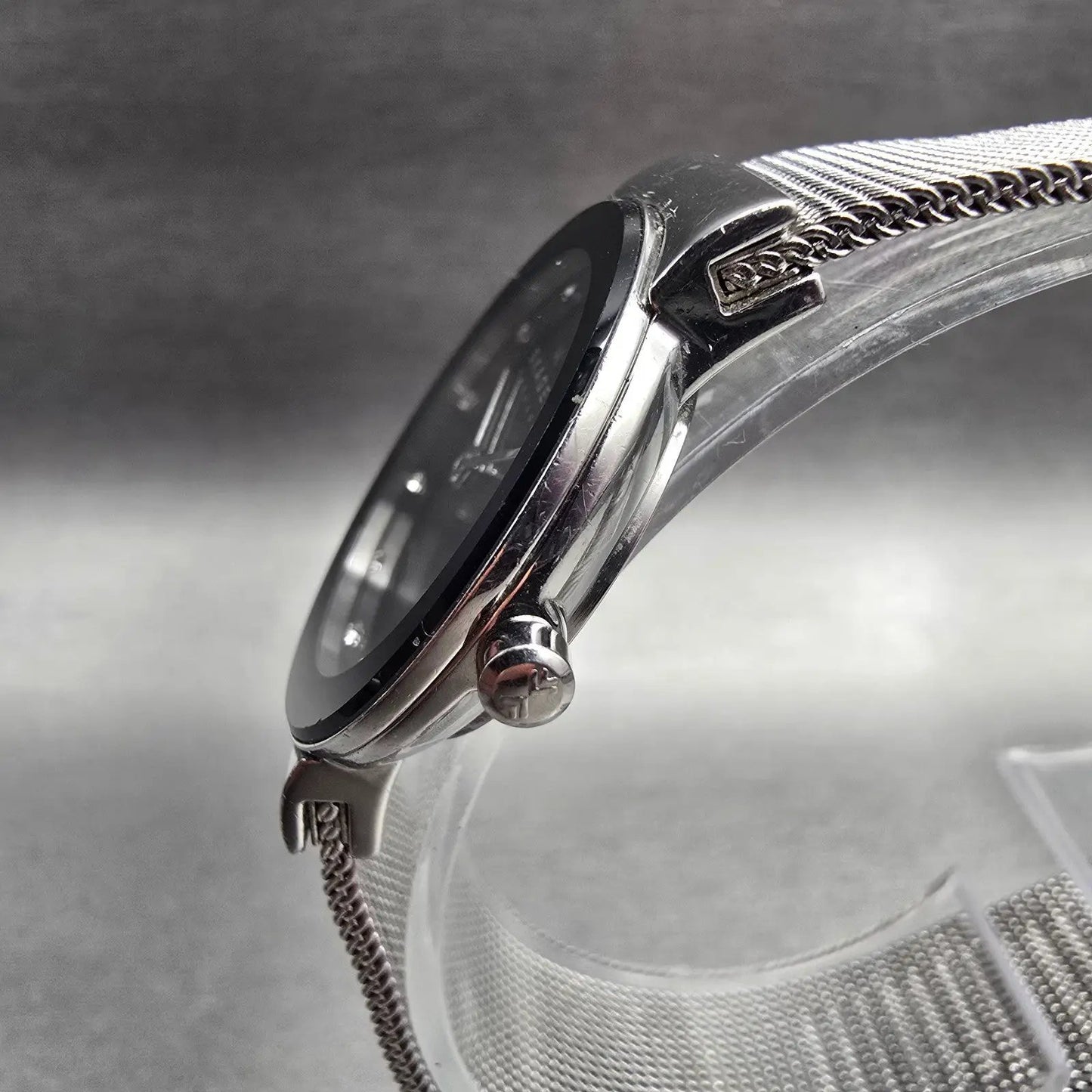 Skagen Freja Watch Women 26mm Black Dial Silver Tone Round 358SSSBD New Battery2