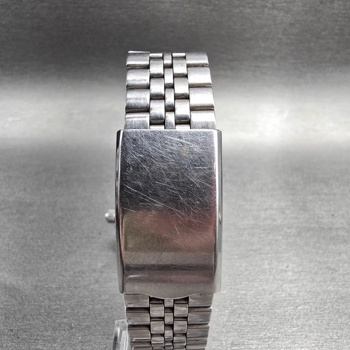 Seiko Spirit Watch Men 34mm Black Dial Silver Tone Daydate 7N48-7A10 New Battery7