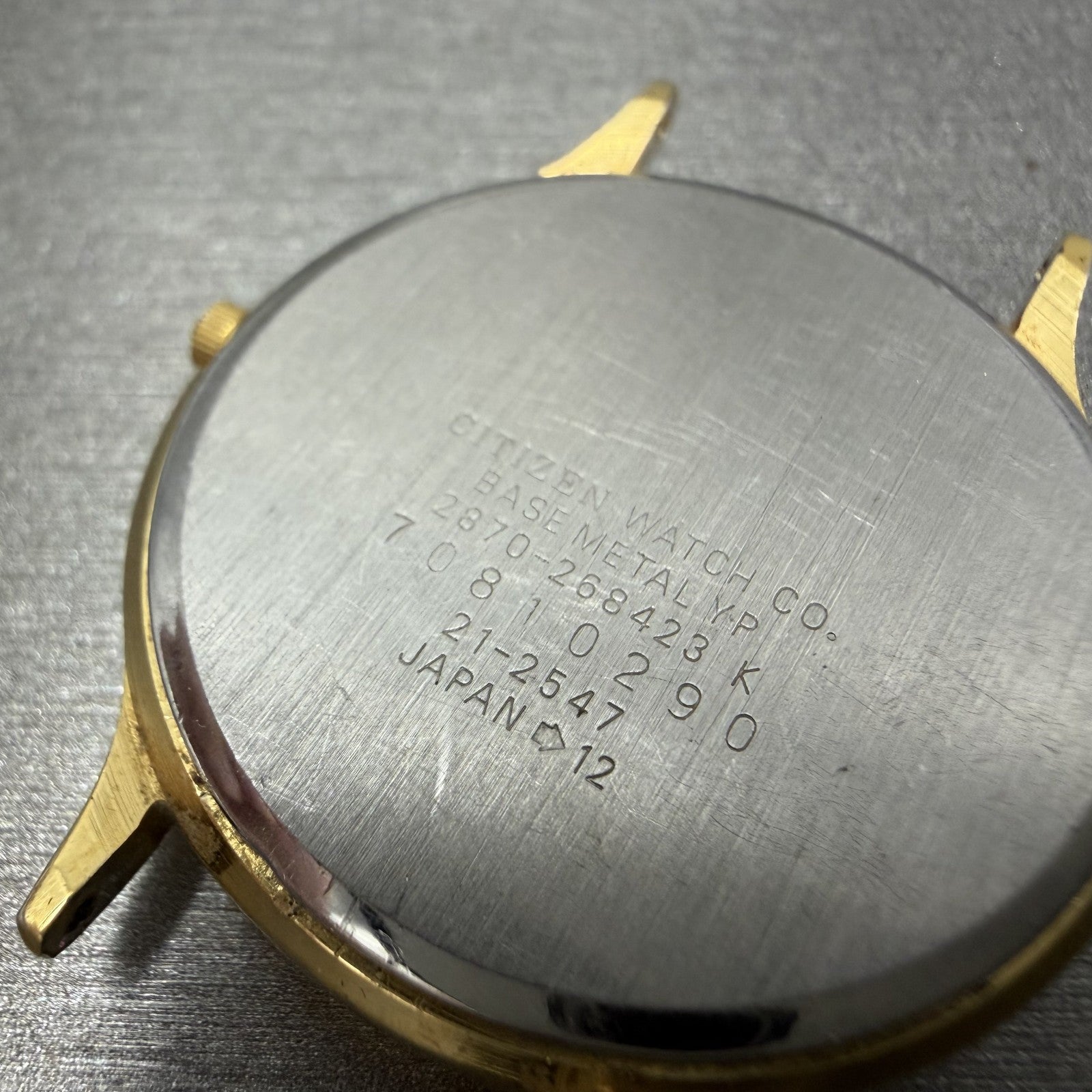 Citizen Moonphase Watch Women 30mm White Dial Gold Tone Date Round New Batt READ6