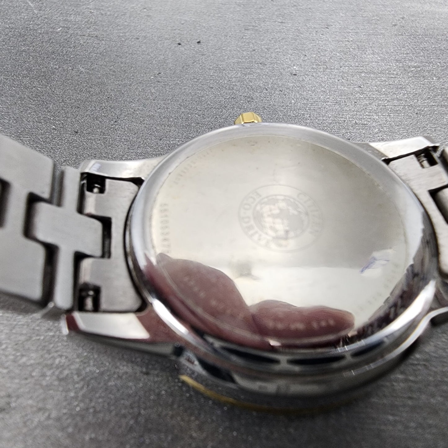 Citizen EcoDrive Silhouette Watch Women 29mm Silver Dial Two Tone Date Works10