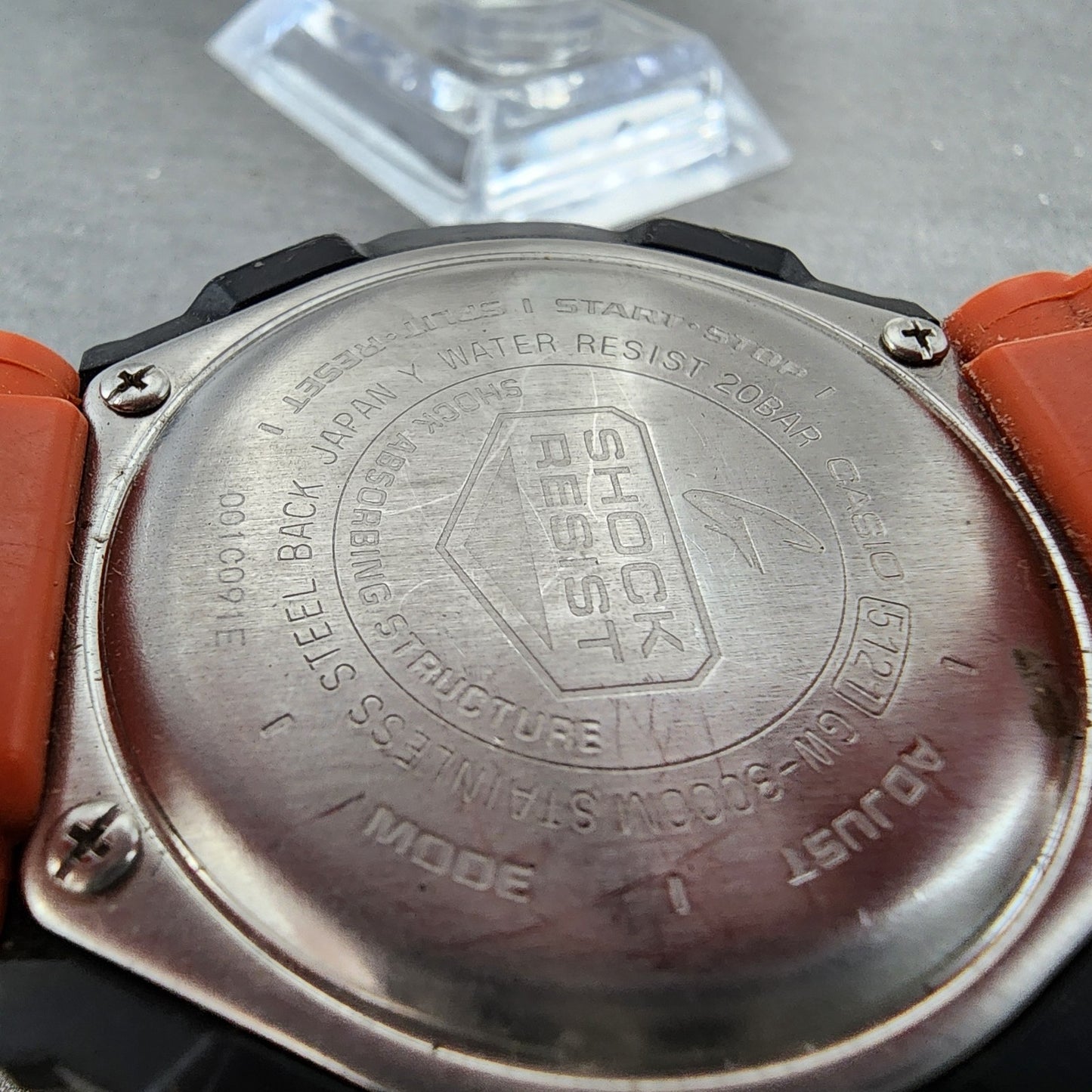 Casio GShock GW3000M Watch Men 50mm Black Dial Black Tone Alarm Chrono Solar9