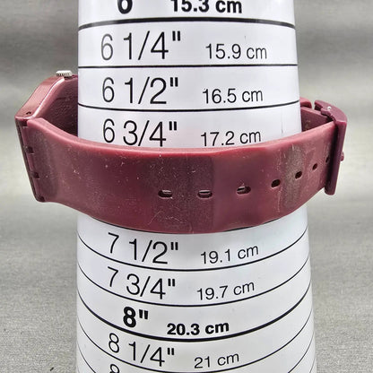 Swatch REDBAYA Watch Women Red Dial Red Tone Date Round GR405 New Battery9