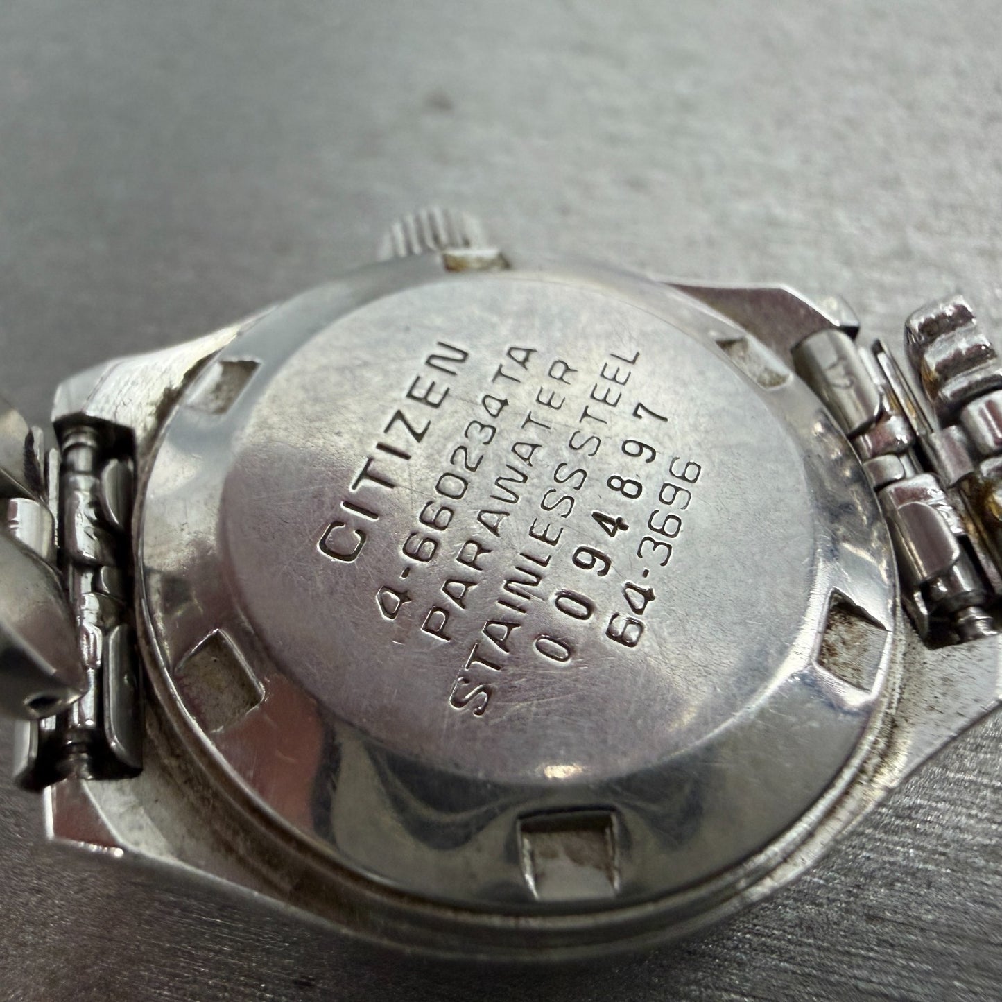 Citizen Cosmo Star V2 Watch Women 26mm Silver Dial Silver Tone Daydate PARTS VTG10
