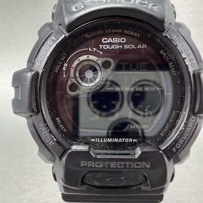 Casio GShock GR8900A Watch Men 53mm Digital Black Alarm Chronograph Solar1