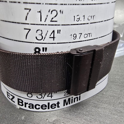 Skagen Watch Men 34mm Brown Dial Purple Tone Daydate Rectangle 396LTMD PARTS11