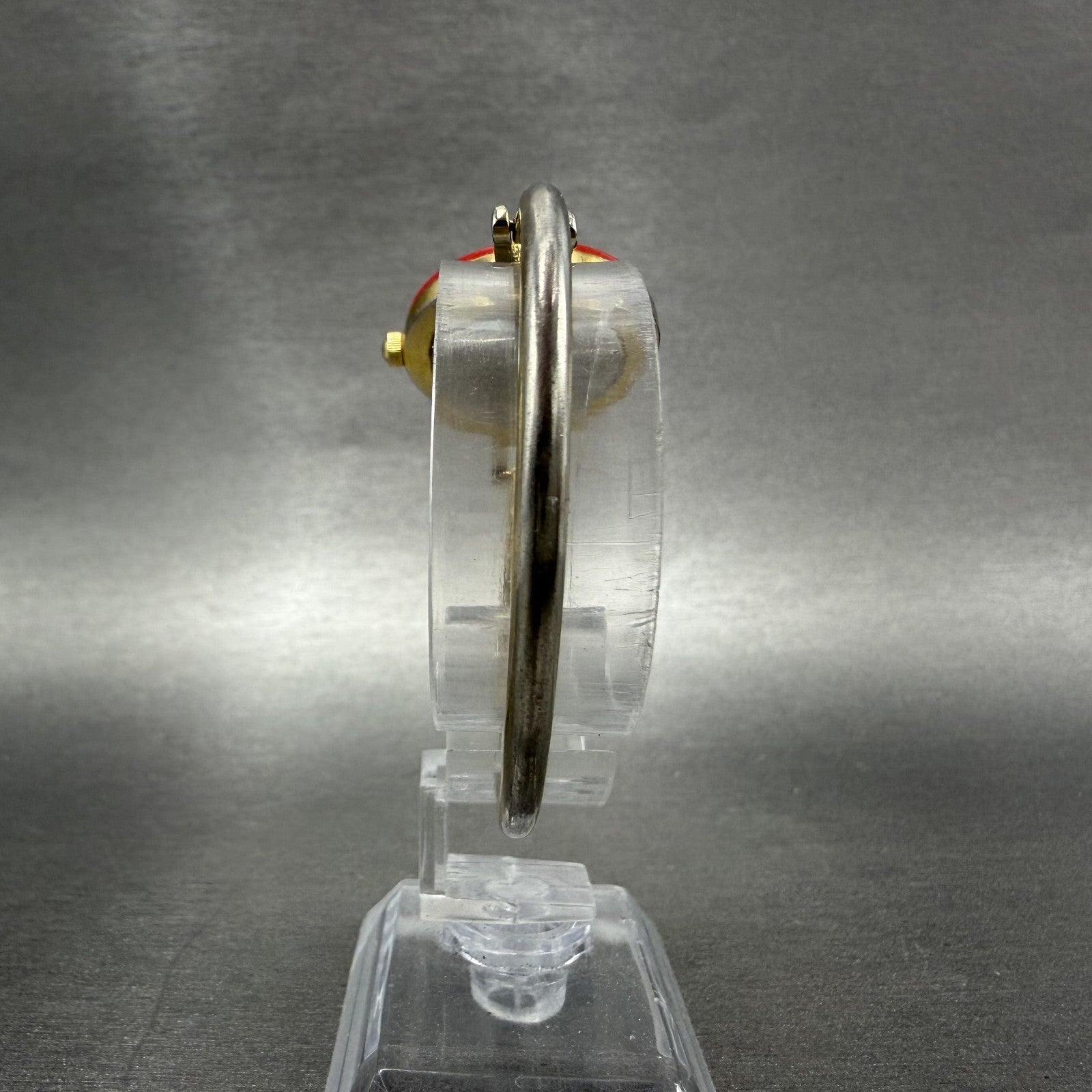 Citizen Watch Women 26mm White Dial Gold Tone Interchangeable Bezel New Bat7