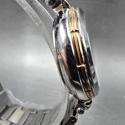 Citizen Eco-Drive Xc Watch Women 31mm Gray Dial Two Tone Date Atomic Round PARTS4