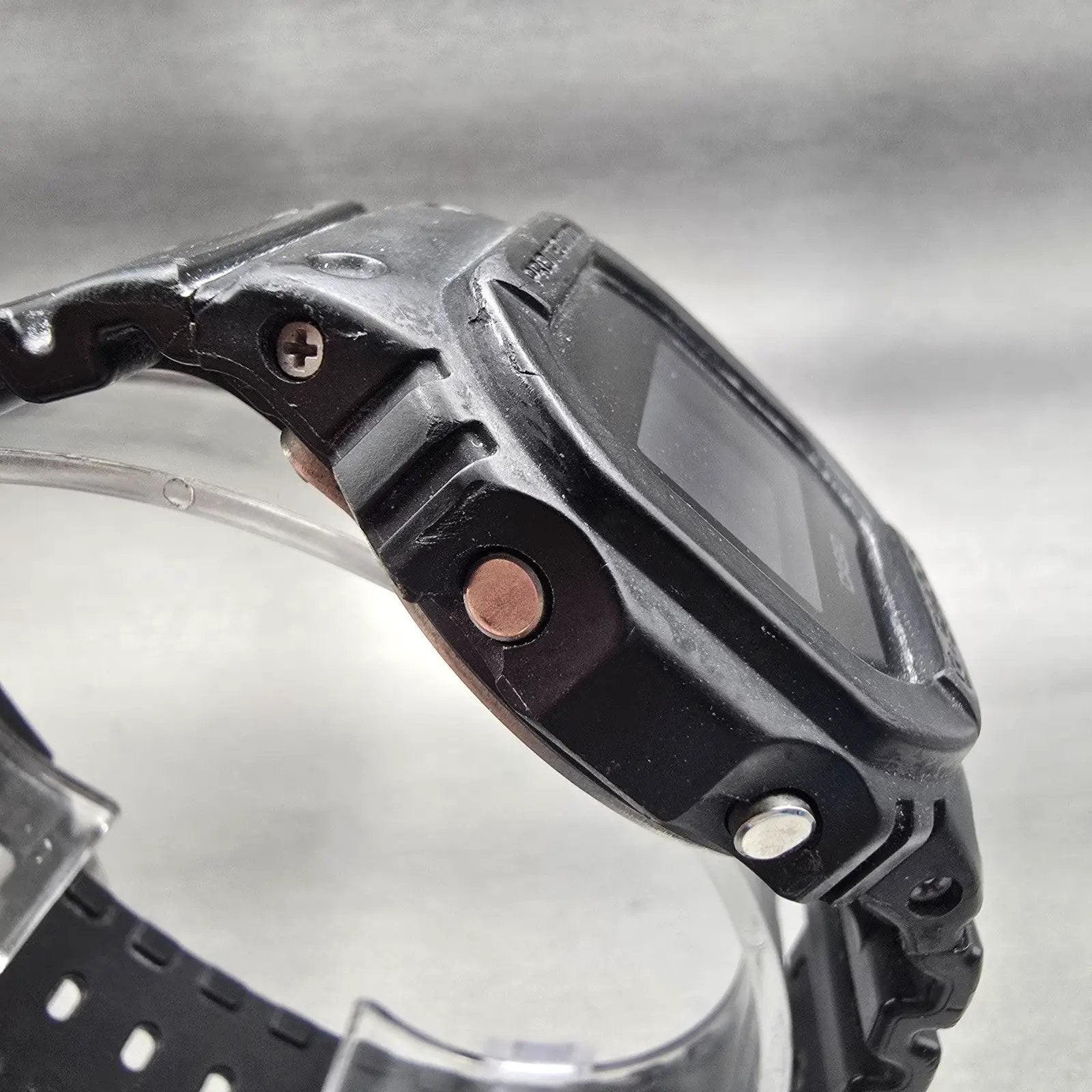 Casio G-Shock DW-5600BB Watch Men 43mm Black Alarm Chronograph New Battery3