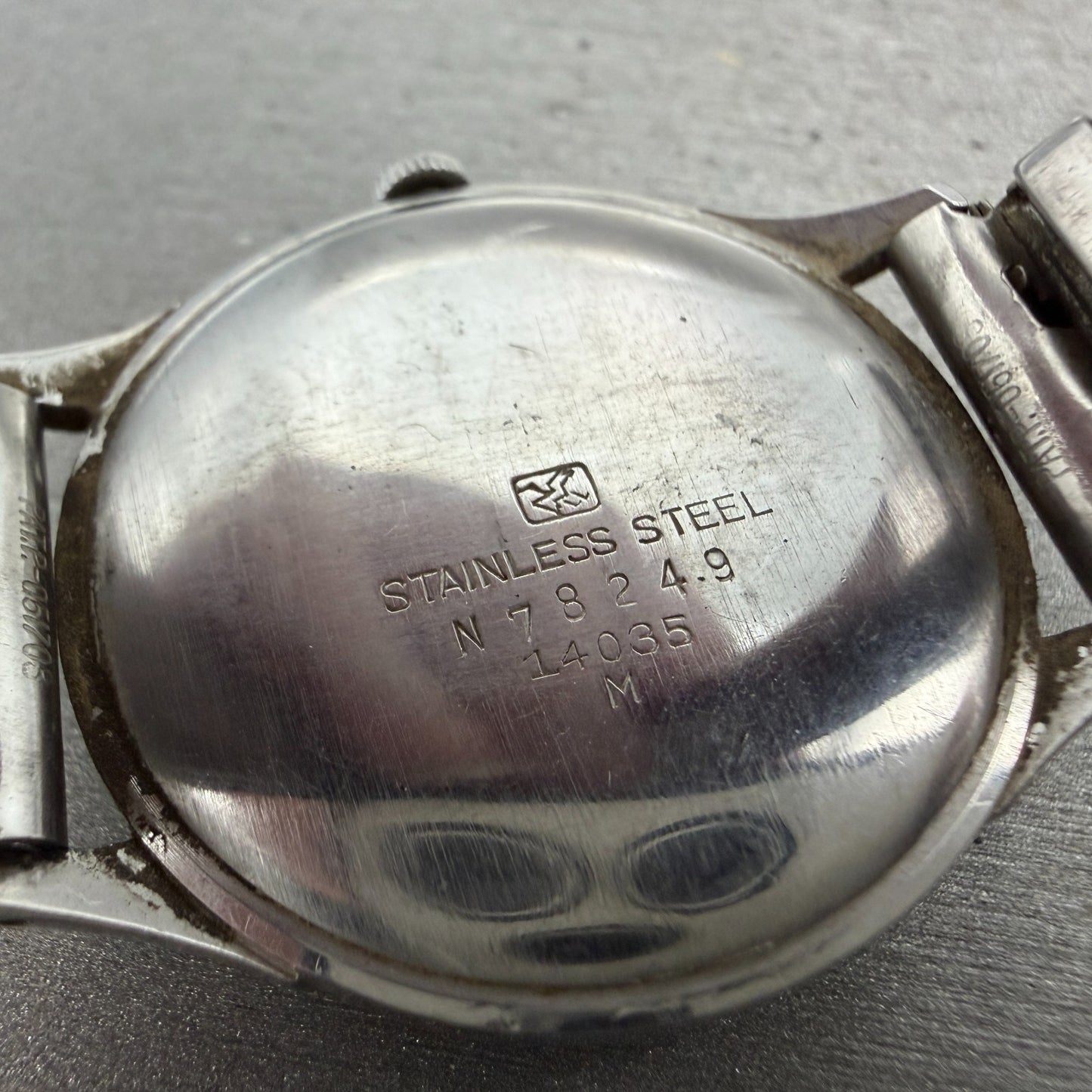 Seiko Marvel Watch Men 33mm Silver Dial Silver Tone Round Manual 14035 Runs10