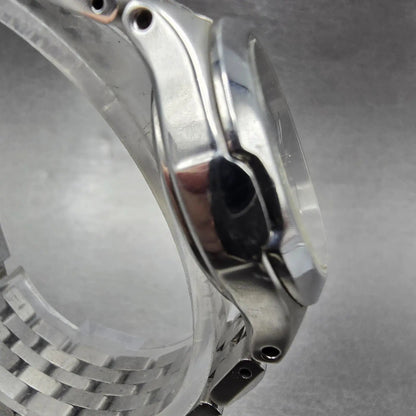 Citizen Eco-Drive Croso Watch Women 27mm Gray Dial Silver Daydate Round Runs JP3