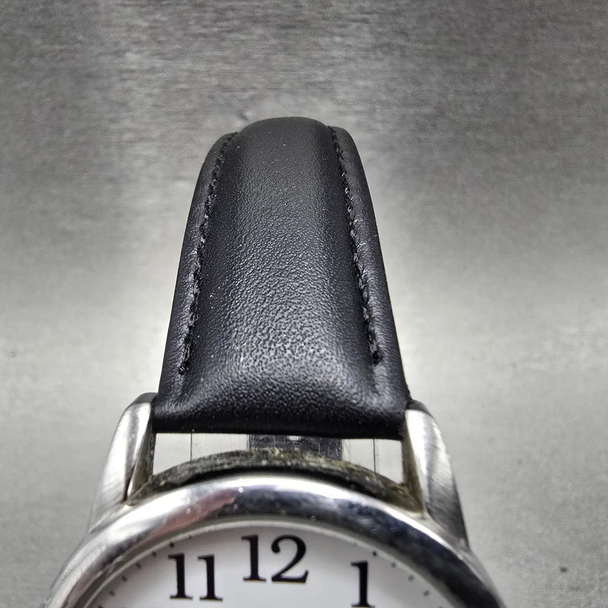 Timex Easy Reader Watch Men 35mm White Dial Silver Tone Round New Battery NJN5