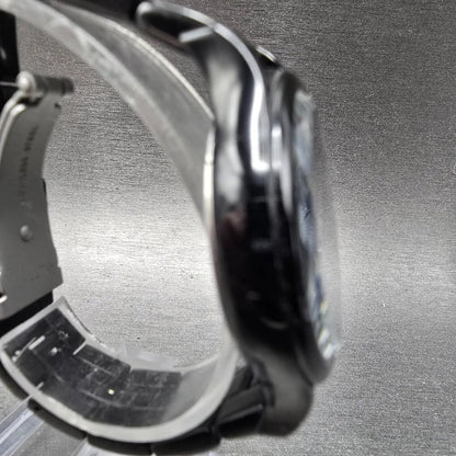 Fossil Watch Women 34mm Silver Dial Black Tone Round BQ3432 New Battery3