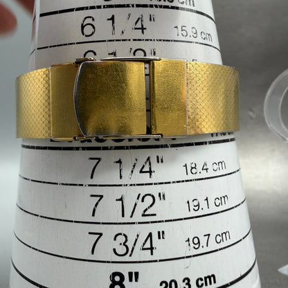 Seiko Dolce Watch Men 31mm Silver Dial Gold Tone 9641-5040 New Battery Vinatge10