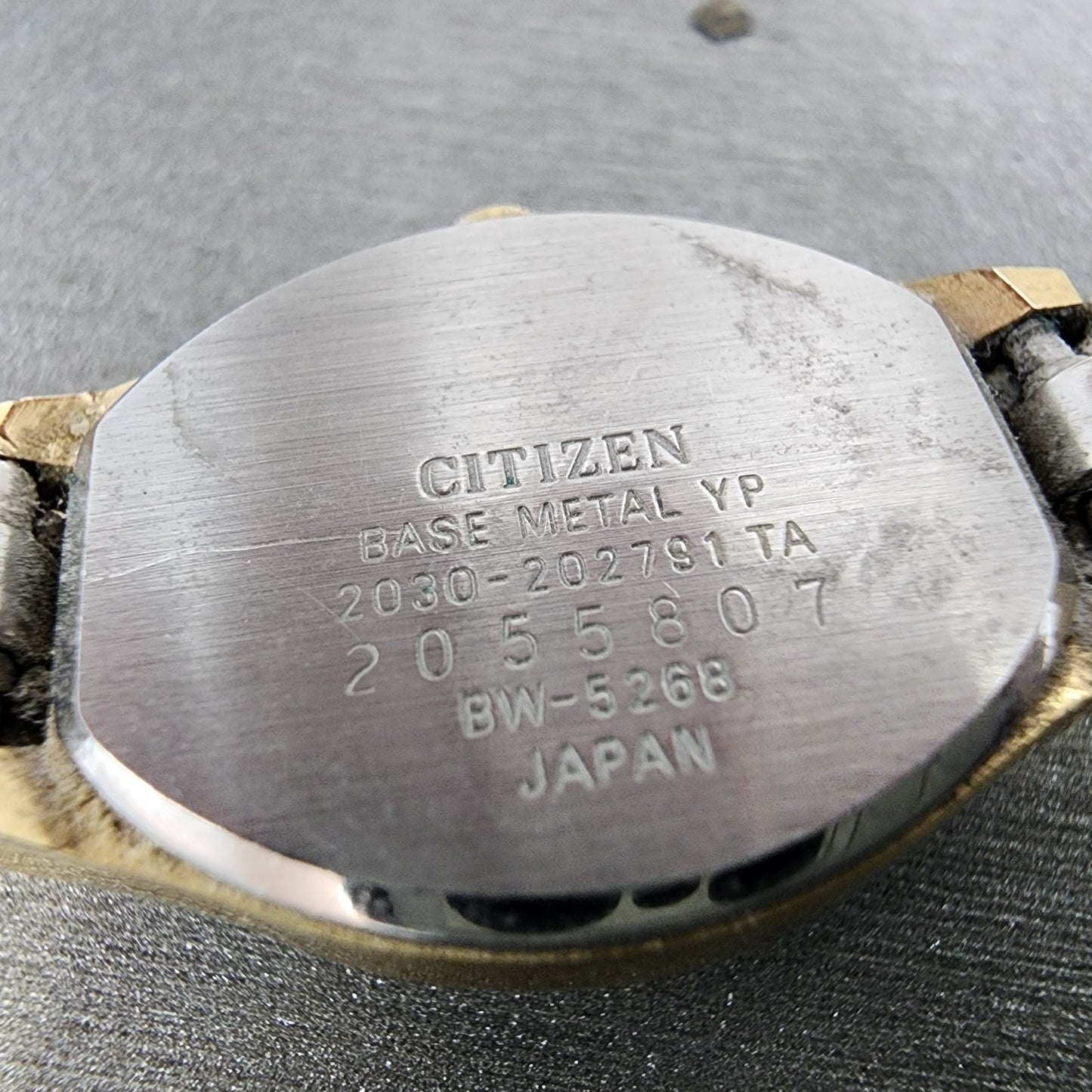 Citizen Seven Watch Women 18mm Champagne Dial Gold Tone 2030202791 New Battery9