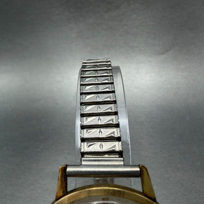 Citizen Hi Line Watch Men 37mm Silver Dial 14K Gold Filled Manual Wind Runs VTG4