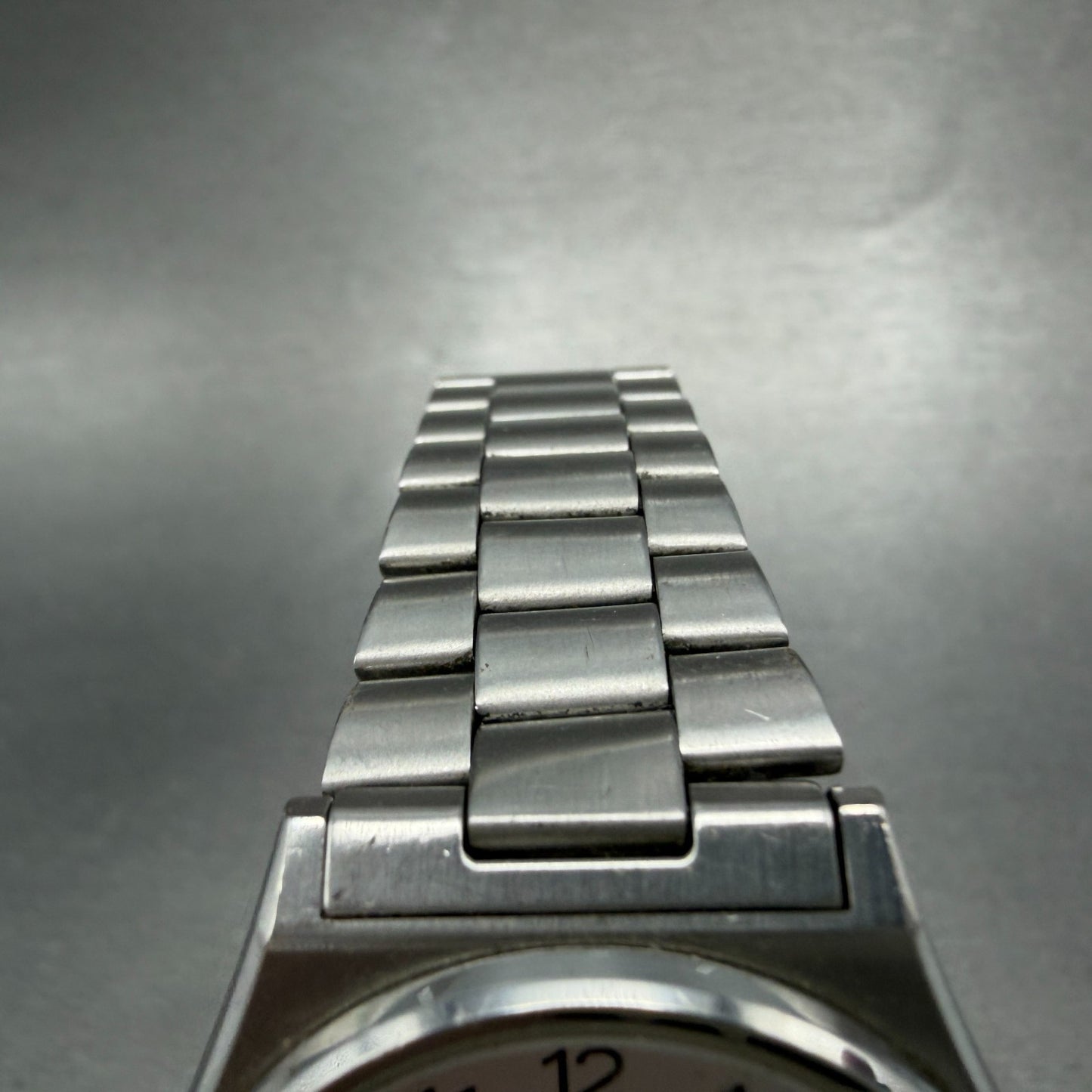 Seiko Spirit Watch Men 35mm Silver Dial Silver Tone Daydate 7N43-7180 NewBattery5