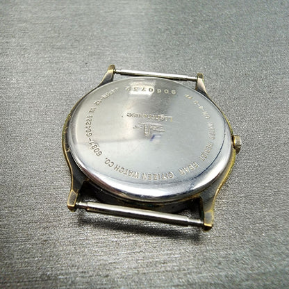 citizen Lighthouse Watch Men 31mm White Dial Gold Tone 6031G04223 PARTS11