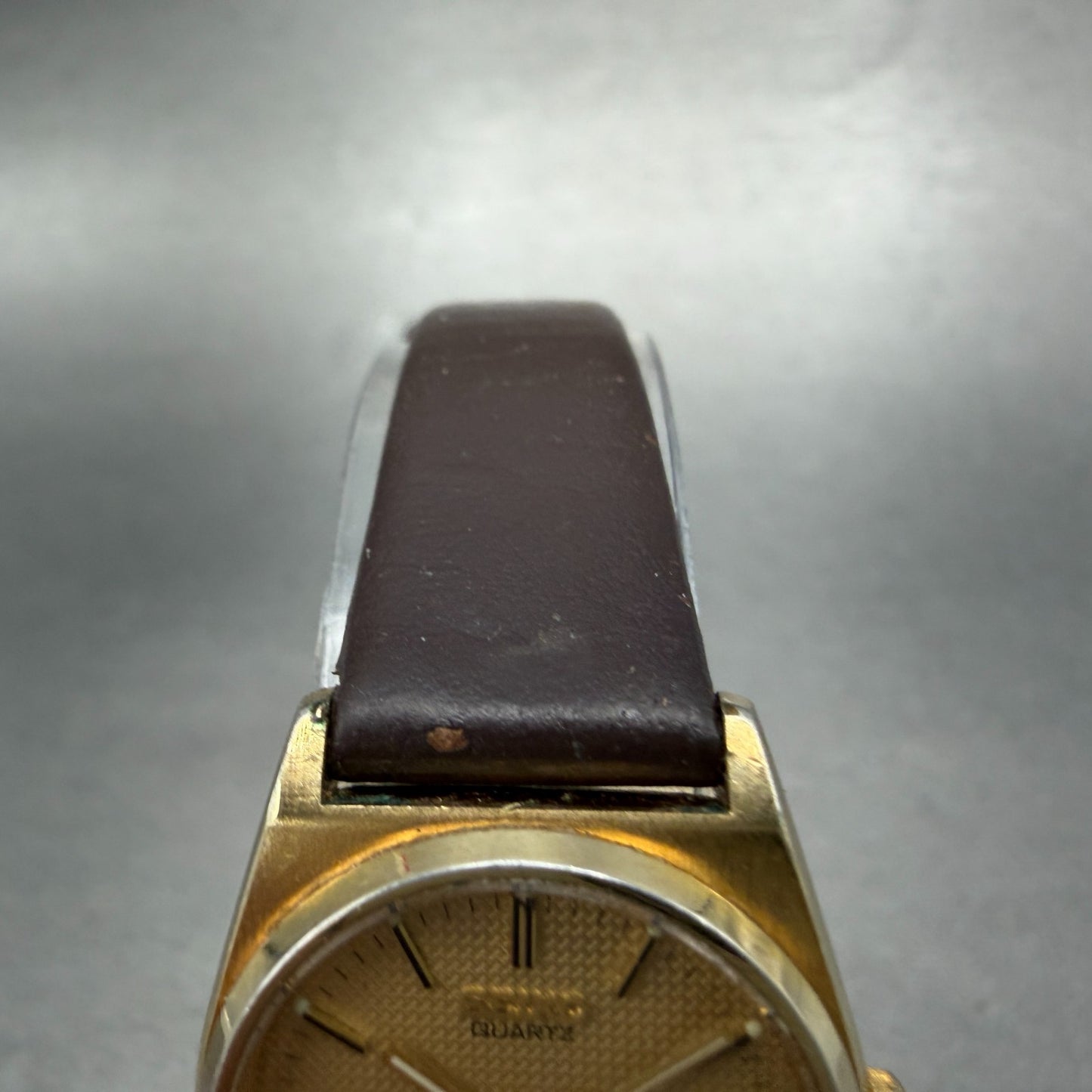 Seiko SQ Watch Women 23mm Champagne Dial Gold Tone Dyadate 2a23-0029 New Battery4
