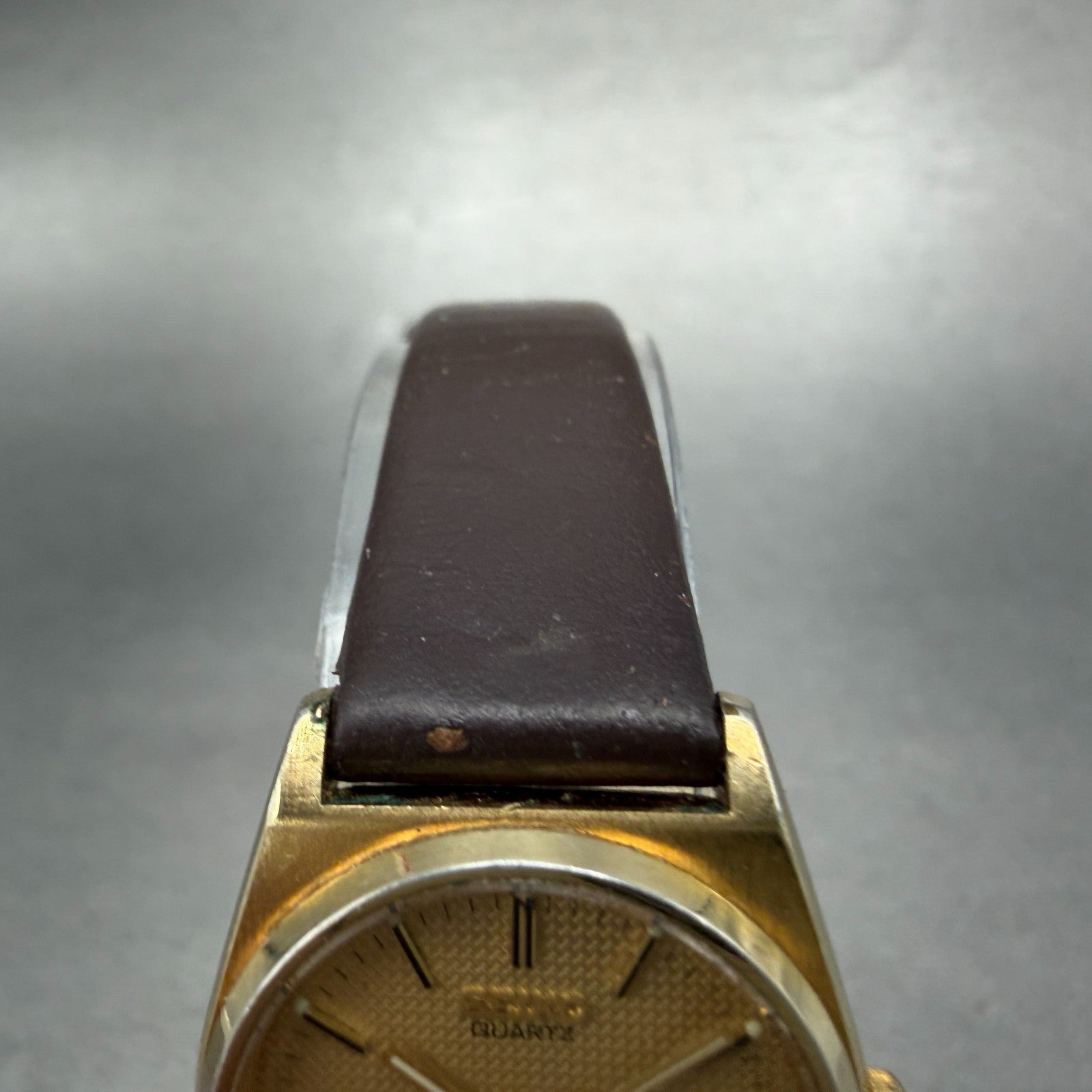 Seiko SQ Watch Women 23mm Champagne Dial Gold Tone Dyadate 2a23-0029 New Battery4
