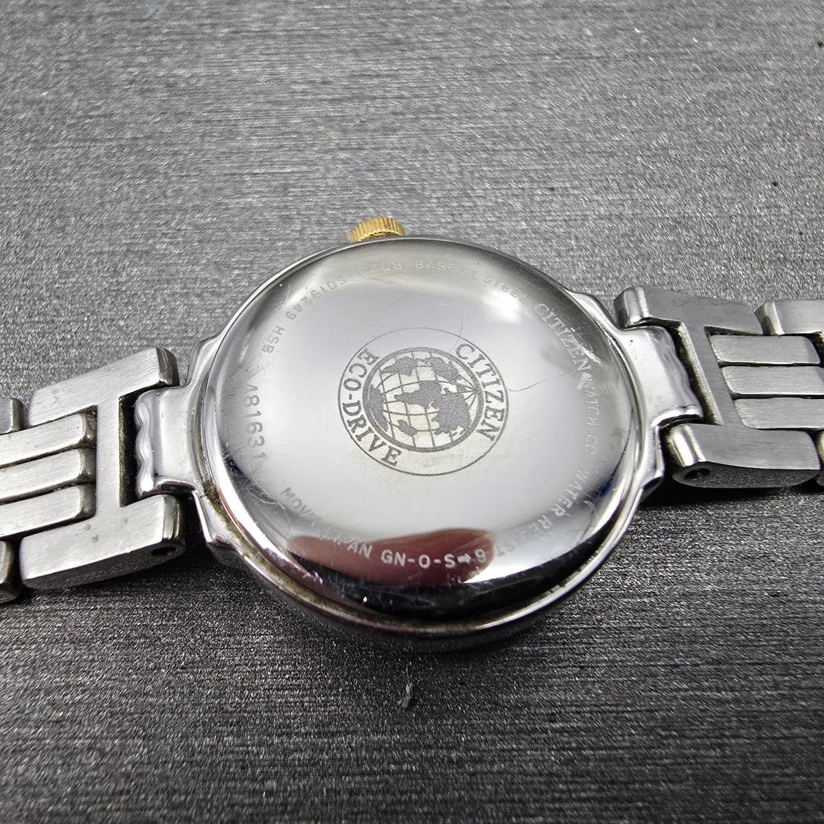Citizen Eco-Drive Watch Women 21mm MOP Dial Two Tone Gemmed B023-S019249 Works9