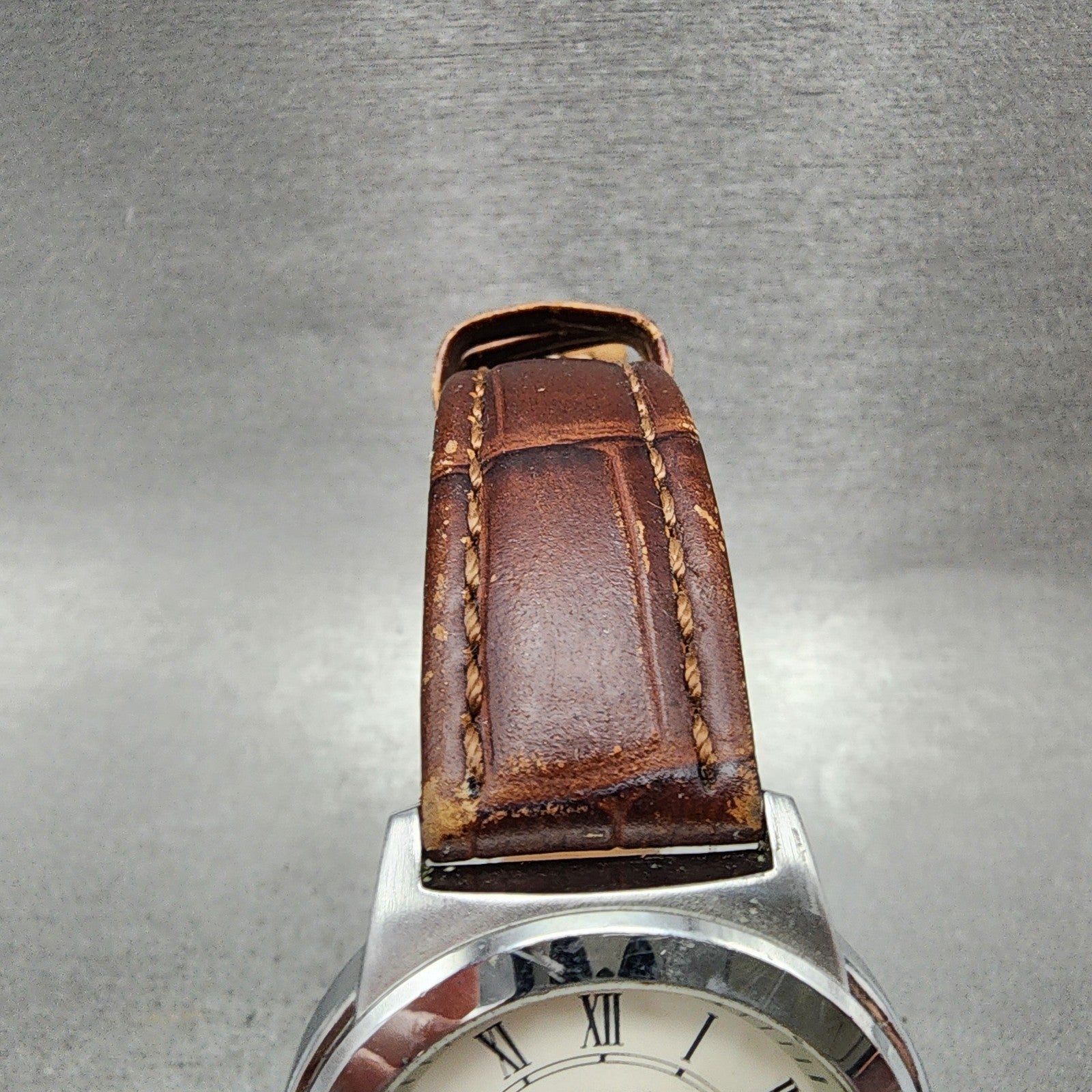 Timex Easy Reader Watch Men 40mm White Dial Silver Tone Daydate Round New Batt4