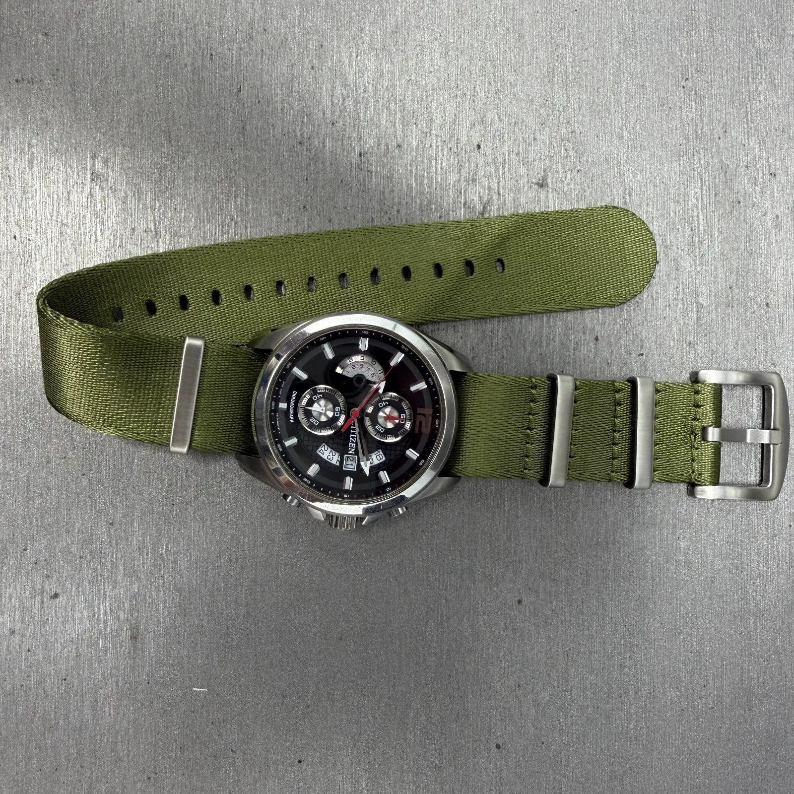 Citizen Chronograph Watch and 2 bands1
