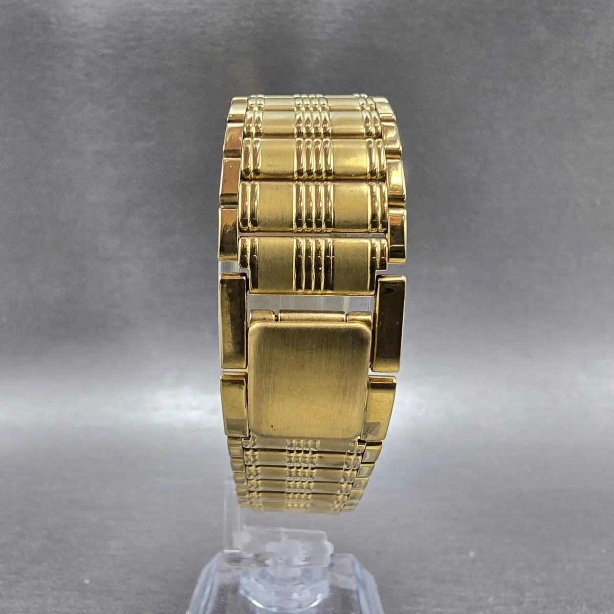 Citizen Tank Watch Men 25mm Black Dial Gold Tone Rectangle 1020-H14231 JP PARTS8