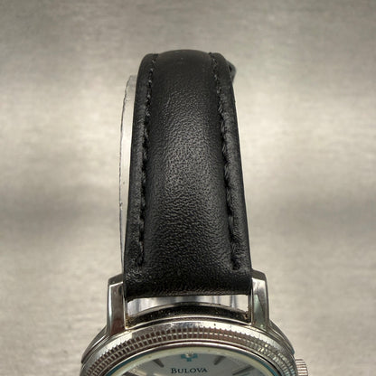 Bulova Watch Women 28mm Silver Dial Silver Tone Round 96L129 New Battery4