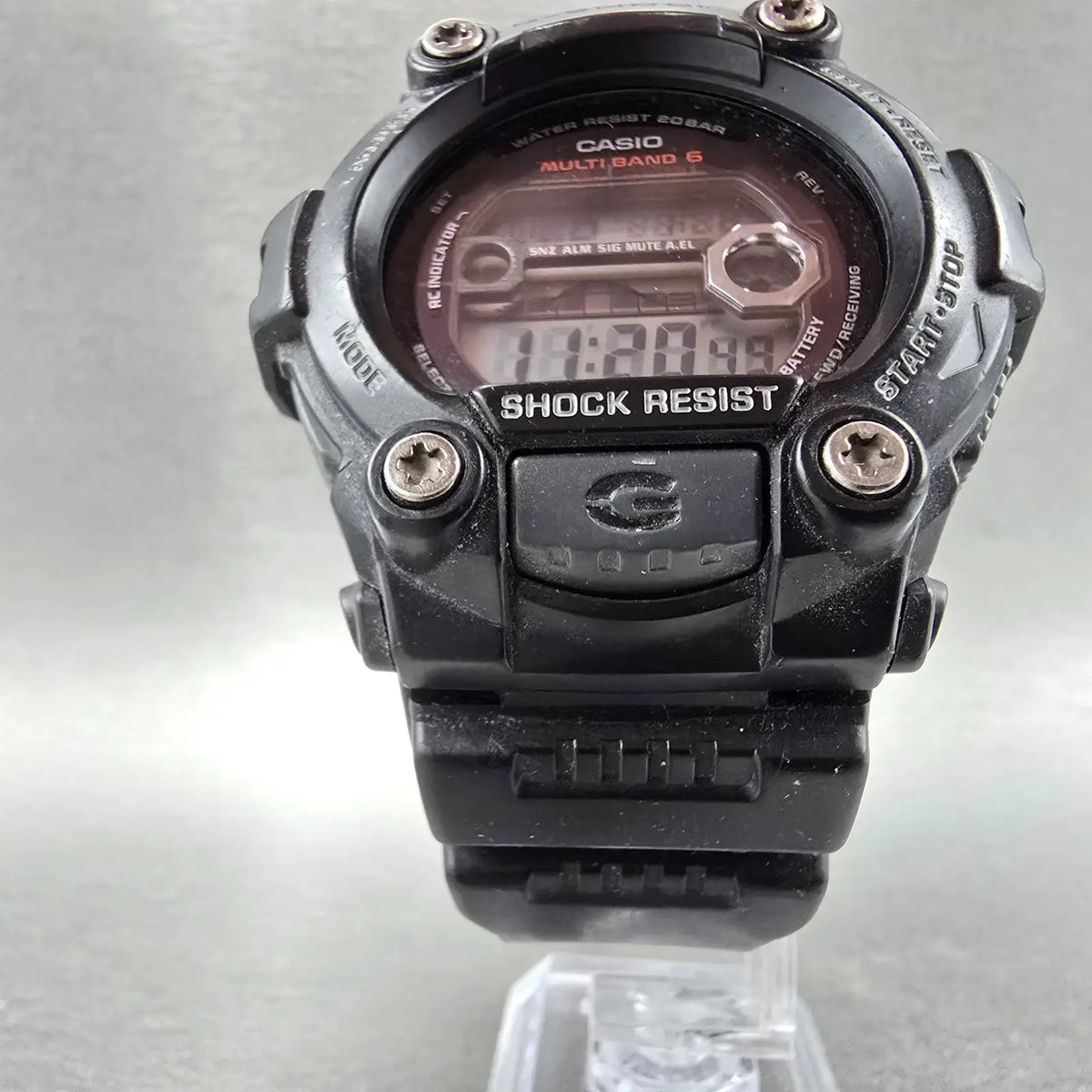 Casio G-Shock GW-7900 Watch Men 50mm Digital Black Tone Alarm Chrono Solar Runs65